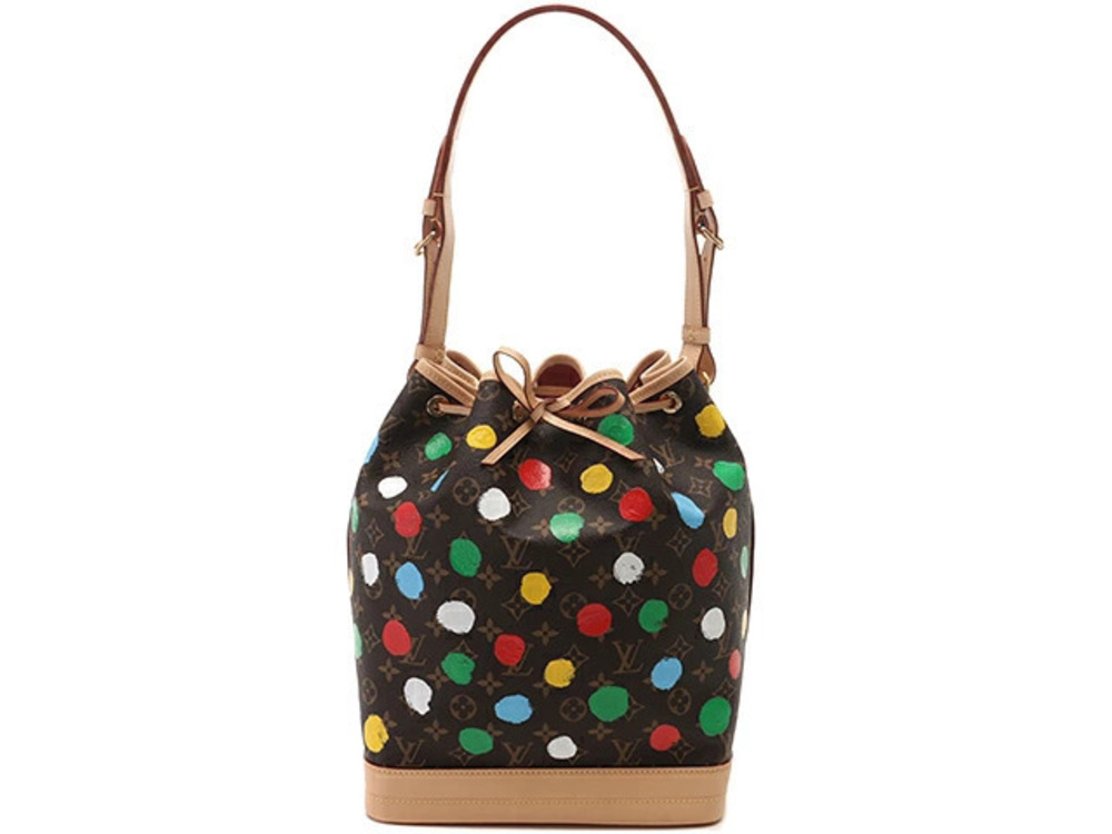 Louis Vuitton tote bag Yayoi Kusama LV YK Noe Monogram AH